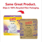 Glad ForceFlex Tall Kitchen Trash Bags, 13 Gallon, Gain Lavender - Image 2