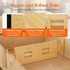 Lifewit 6" High 8 Pack Bamboo Drawer Dividers 45-55cm/17.5-22" Adjustable - Image 3