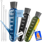 6 Pack Holikme 4 in 1 Cup Lid Cleaning Brush Set by Holikme