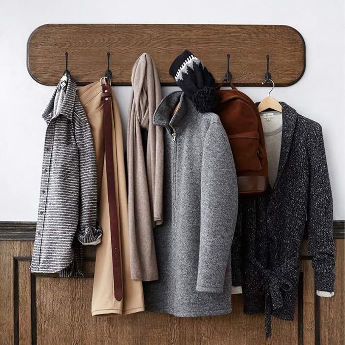 10 Pack Coat Hooks Wall Mounted - Image 7