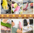 Nuenen 60 Packs Bamboo Dish Scrub Brushes Wooden Scrubbers Set Kitchen - Image 4