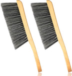 Patelai 2 Pieces Wooden Bench Brushes Fireplace Brush Natural Fiber Bench Soft by Patelai