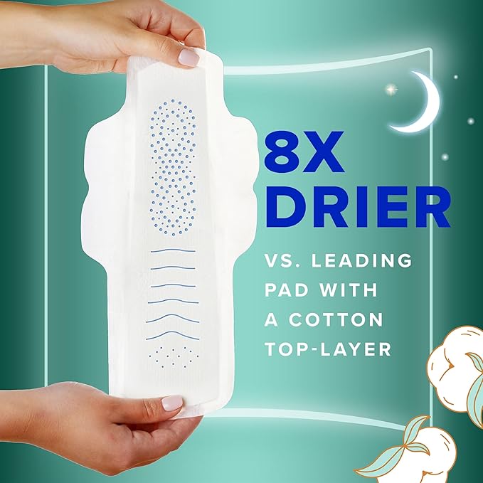 Always Pure Cotton Feminine Pads - Image 5