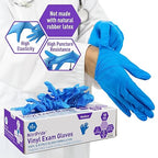 MED PRIDE Nitrile/Vinyl Blend Exam Gloves, Powder-Free, Latex-Free, Disposable - Image 3