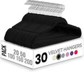 Utopia Home Velvet Hangers 30 Pack – Luxury Non-Slip Slim Pant & Coat Hangers by UTOPIAHOME