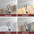 Chumia 12 Pieces Heavy Duty Door Stoppers 5.35 Inches Kickdown Adjustable Kick - Image 4