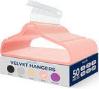 SereneLife 50 Pack Velvet Hangers by SereneLife