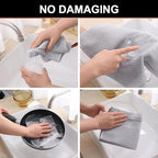 Homaxy 100% Cotton Dish Cloths, 8 Pack - Image 4