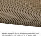 MECCANIXITY Speaker Grill Cloth 20 x 63 Inch Stereo Mesh Fabric Protective - Image 4