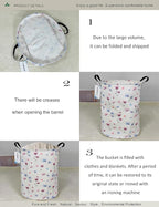 Round waterproof laundry basket, laundry Hampers - Image 5