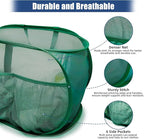 2 Pack Collapsible Laundry Baskets, Upgrade Pop Up Laundry Hamper - Image 5