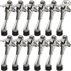 Chumia 12 Pieces Heavy Duty Door Stoppers 5.35 Inches Kickdown Adjustable Kick by Chumia