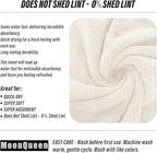 MOONQUEEN 6 Pack Premium Hand Towels - Image 4