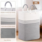 Laundry Basket Hamper, Blanket Storage, Dirty Clothes Hamper - Image 6