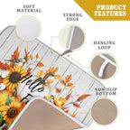 Hello Fall Sunflowers Dish Drying Mat - Image 4