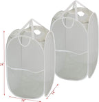 Simple Houseware Mesh Pop-Up Laundry Hamper Basket - Image 6