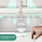 Stone Faucet Mat for Kitchen Sink Splash Guard 23.6" x 3.9" - Image 7