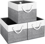 Fab totes Storage Bins, Foldable Storage Baskets by Fabtotes