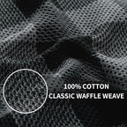 Homaxy 100% Cotton Waffle Weave Check Plaid Dish Cloths, 12 x 12 Inches - Image 7