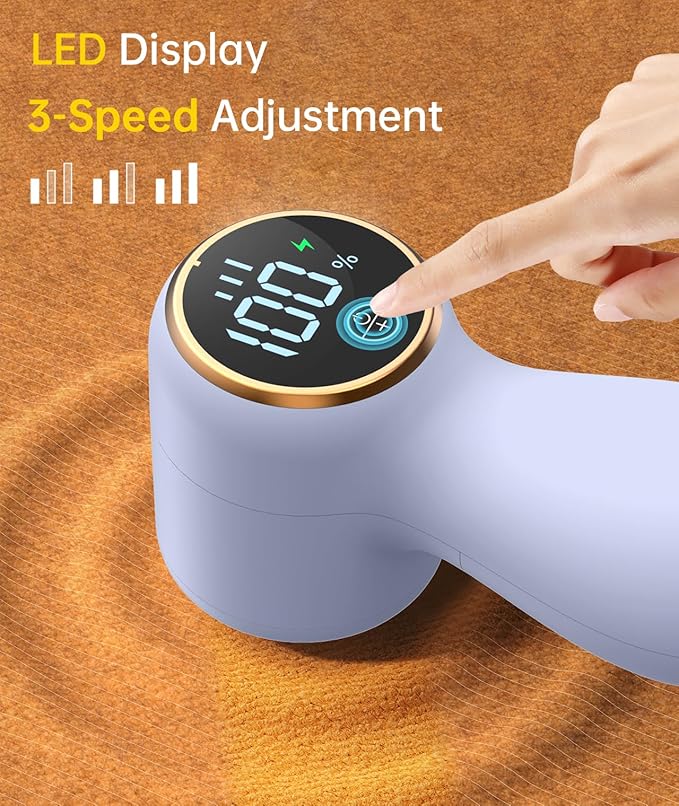 Rechargeable Fabric Shaver Lint Remover, Sweater Shaver - Image 4
