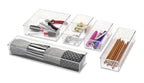 Whitmor Clear-Set Includes 6 Individual Pieces Modular Drawer Organizers - Image 2