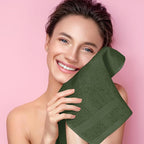 GLAMBURG Ultra Soft 12-Piece Washcloths Set 13x13-100% Ringspun Cotton - Image 5