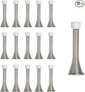 16 Pack Spring Door Stops 3 1/4 Inch Flexible Heavy Duty Spring Door Stopper by KISEER
