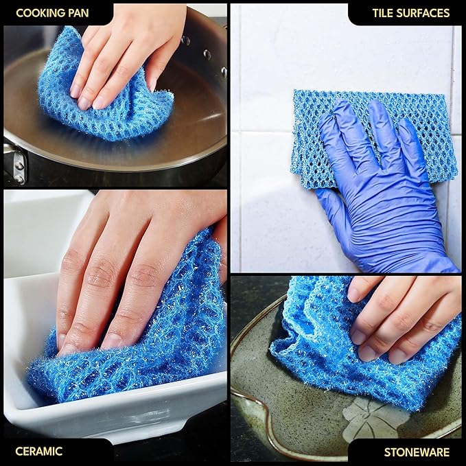 Non Scratch Dish Scrubbers for Cleaning Dishes - Image 4