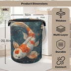 Japanese Style Fish Laundry Basket - Image 2