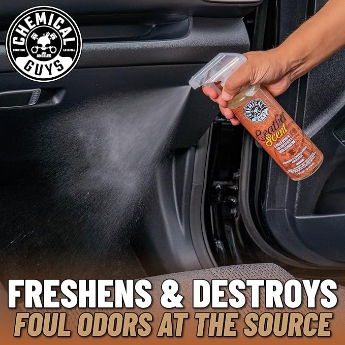 Chemical Guys AIR_102_1602 Leather Scent Premium Air Freshener and Odor - Image 5