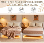 16 Pcs Bed Sheet Straps Sets-2 Style Adjustable Bed Sheet Fasteners Holders - Image 7