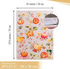 Maison d' Hermine Kitchen Towels Set of 3 100% Cotton 20" x 27.5" Reusable - Image 4