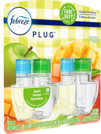 Febreze Plug In Air Freshener, Odor-Fighting Scented Oil Refill, Apple Mango - Image 8