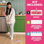 Swiffer Sweep and Mop Deluxe, Limited Edition Pink Wicked: - Image 8