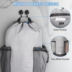 BALEINE 120L Laundry Bag Backpack, 900D Oxford Fabric Large Travel Laundry Bags - Image 3