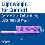 SPARTA Handheld Soft Counter Brush 8 Inch Bristle Span, Countertops, and - Image 4