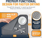 Silicone Dish Drying Mat for Kitchen Counter - Image 3