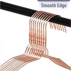 Mr. Pen- Rose Gold Metal Hangers, 10 Pack - Image 6
