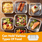 8x8 Thickened Aluminum Foil Pans, Food Prep, Steam Table, and Party Catering. - Image 7