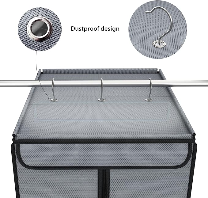 Zilink Garment Bags for Clothes Storage 40" Suit Bags for Closet Storage - Image 7
