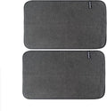 KinHwa Microfiber Hand Towels for Bathroom Soft and Absorbent Face Towels Grey by KinHwa