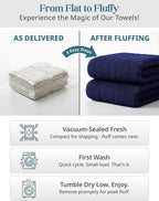 Casa Platino 100% Cotton Bath Towels - Image 3