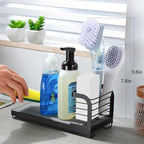 Wipe-Free Sink Organizer with Drying Stone, Instant Dry Sink Caddy Organizers - Image 6