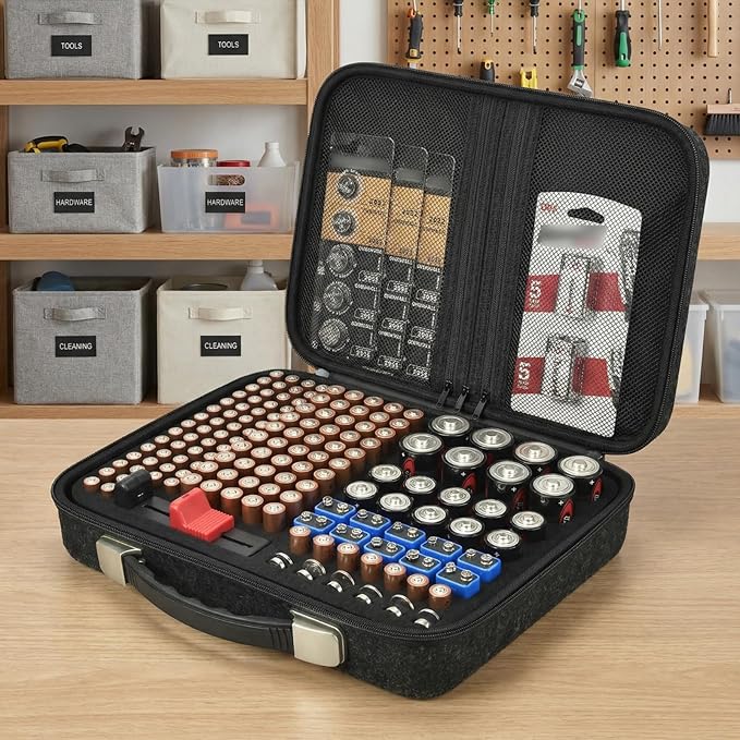 Battery Organizer Storage Case Compatible - Image 8