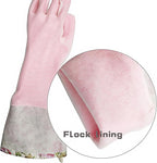 KINGFINGER Rubber Latex-Free Dishwashing Gloves - Image 2