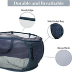 2 Pcs Durable Collapsible Laundry Baskets - Image 3