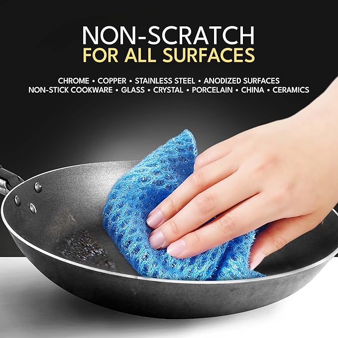 Non Scratch Dish Scrubbers for Cleaning Dishes - Image 2