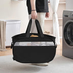 Collapsible Laundry Baskets, Foldable Tear Proof Pop Up Hamper - Image 4