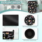 Retro Eiffel Tower Laundry Hamper Rose Flower Colorful Laundry Basket - Image 4