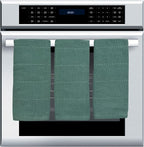 Serafina Home Dark Emerald Green Kitchen Hand Dish Towels: Oversized 28" x 18" - Image 6